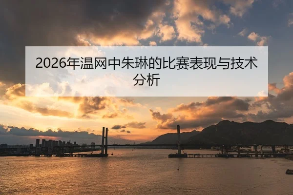 2026年温网中朱琳的比赛表现与技术分析